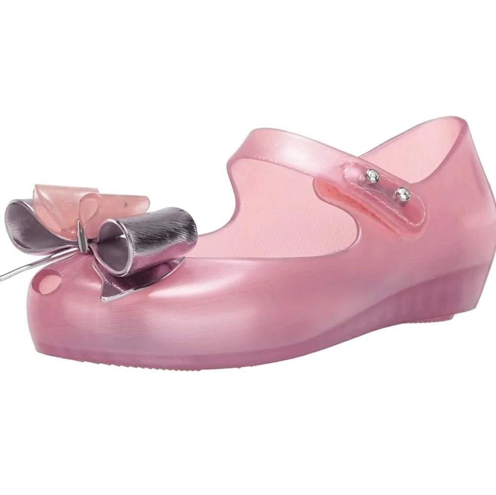 Mini Melissa Ultragirl SpecialPink glitterSize 6